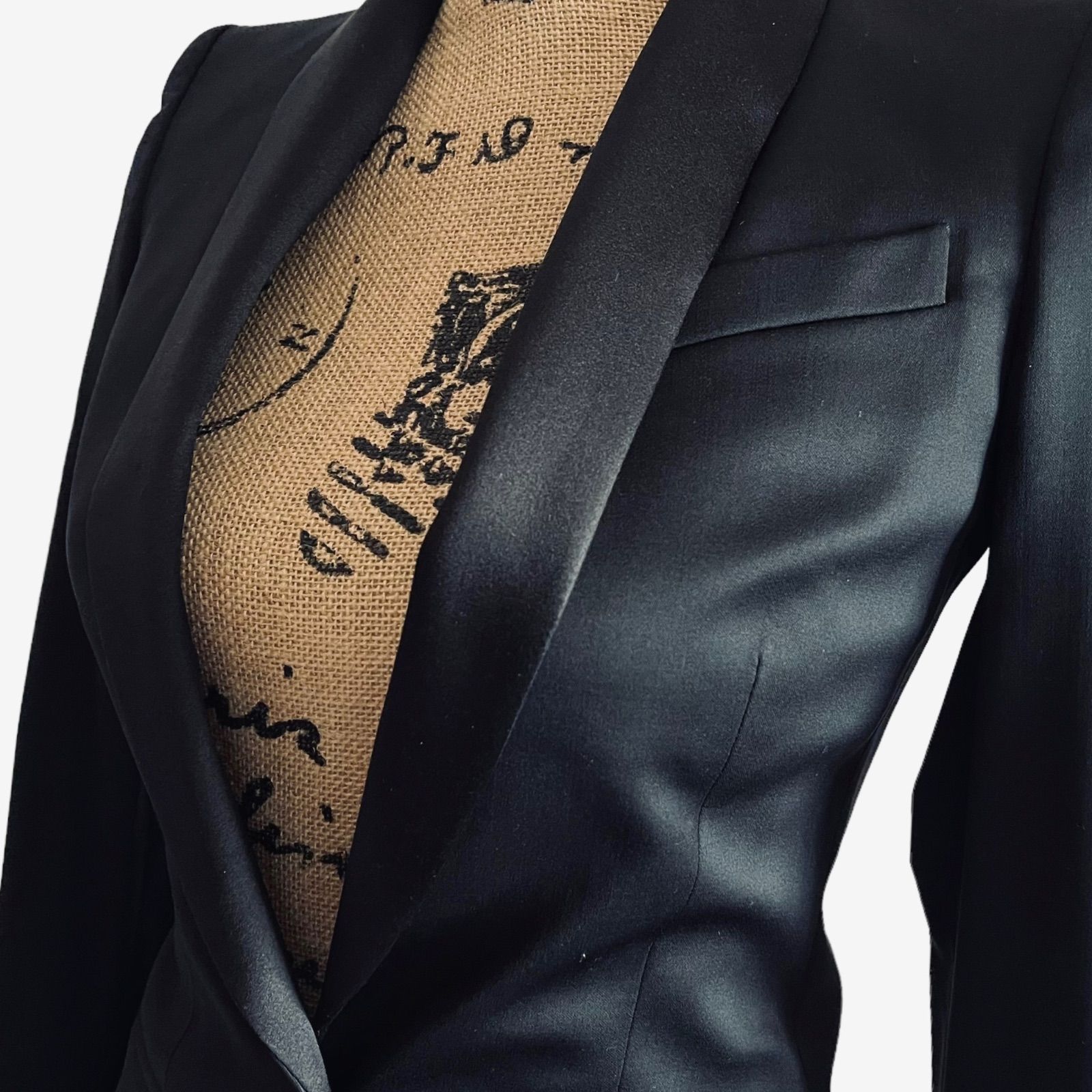 BURBERRY LONDON バーバリーロンドン タキシードジャケット 黒 - メルカリ
