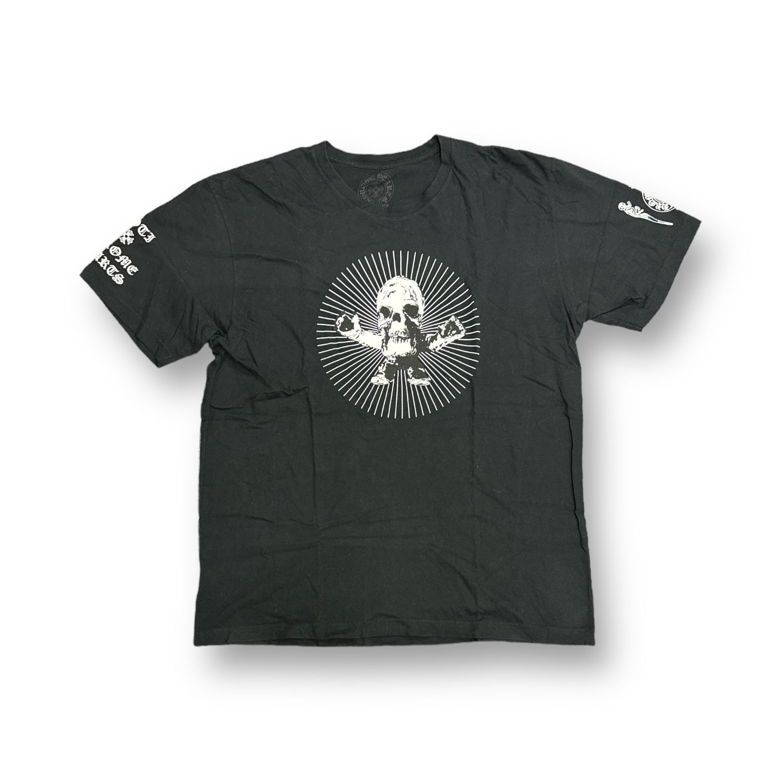 国内正規 CHROME HEARTS FOTI スカル プリント クルーネック T 国内正規 CHROME HEARTS FOTI スカル プリント クルーネック T
