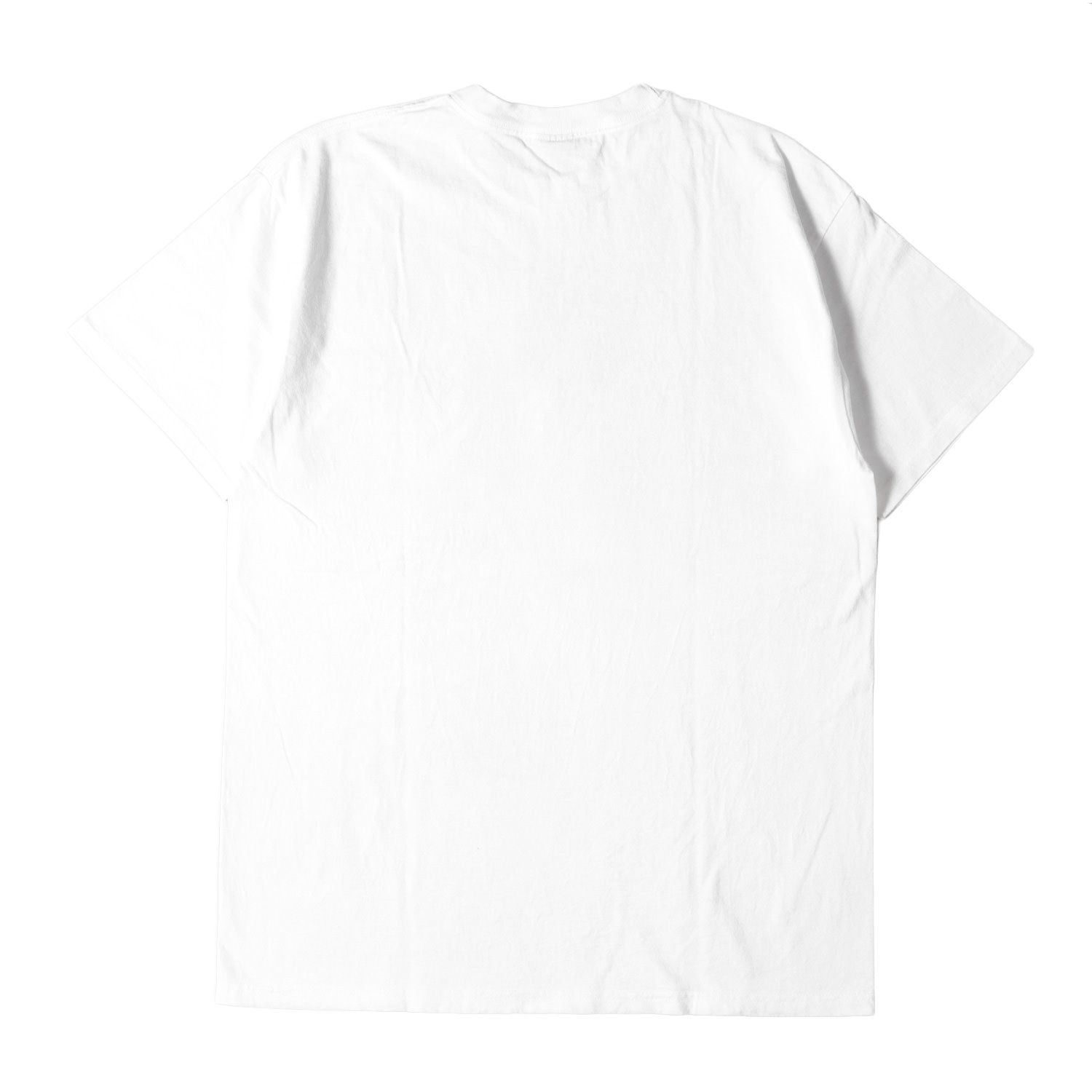 STUSSY ステューシー Tシャツ サイズ:L ビッグ SSリンク ロゴ クルーネック 半袖 Tシャツ ホワイト 白 トップス カットソー ストリート ブランド カジュアル【メンズ】トップス