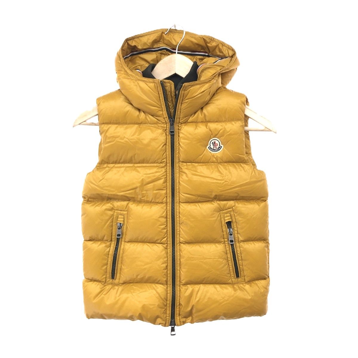 MONCLER モンクレール ダウンベスト キッズサイズ:140cm マスタード