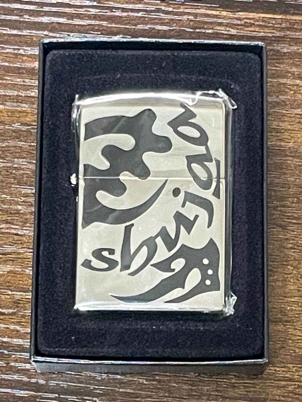 zippo BIOHAZARD 4 タトゥー モチーフ バイオハザード 2008年製 ShevaAlomar シェバ アローマ カプコン 両面加工品 デットストック ケース 保証書