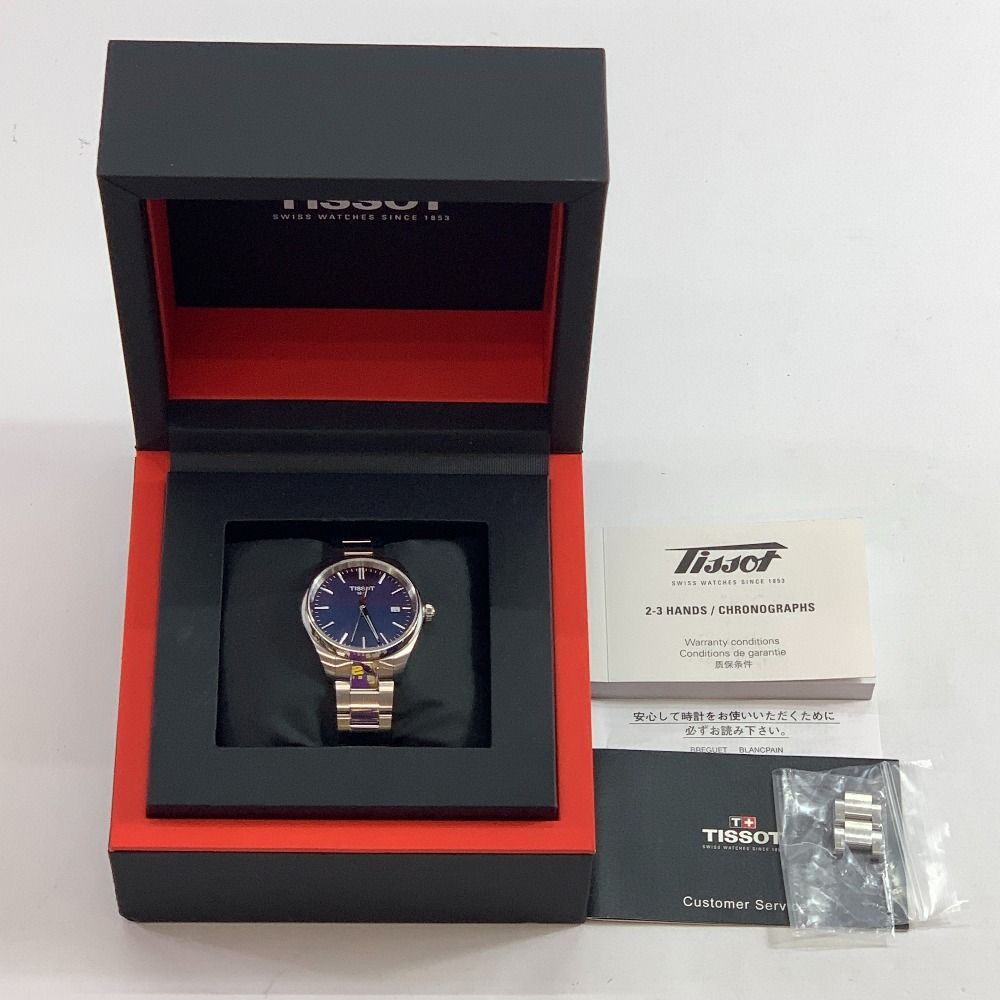 TISSOT PR100 腕時計 ネイビー文字盤 TISSOT ティソPR100 P660/760