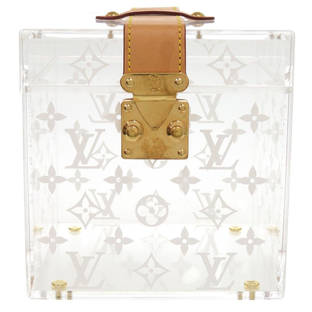 ルイ ヴィトン ボワット スコット モノグラム GI0481 プレキシガラス クリア メイクボックス ジュエリーケース 小物入れ LV 0359 LOUIS VUITTON