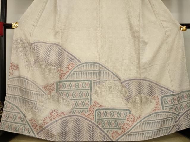 平和屋着物○訪問着 総絞り 花籬文 正絹 逸品 AAAY7346ck - メルカリ 