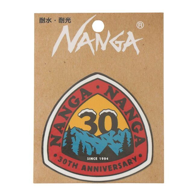 新品】NANGA ナンガ 30thアニバーサリーステッカーデルタ - メルカリ