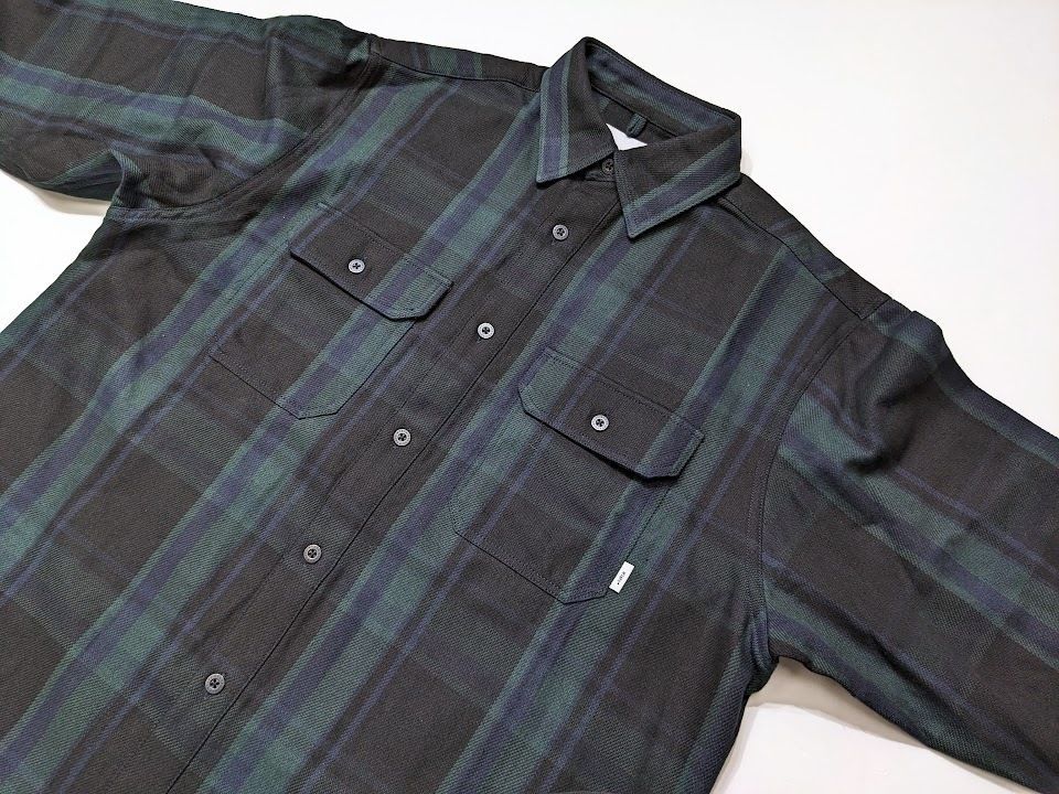 ダブルタップス 21AW DECK LS FLANNEL TEXTILE 212TQDT-SHM05 デッキ ...