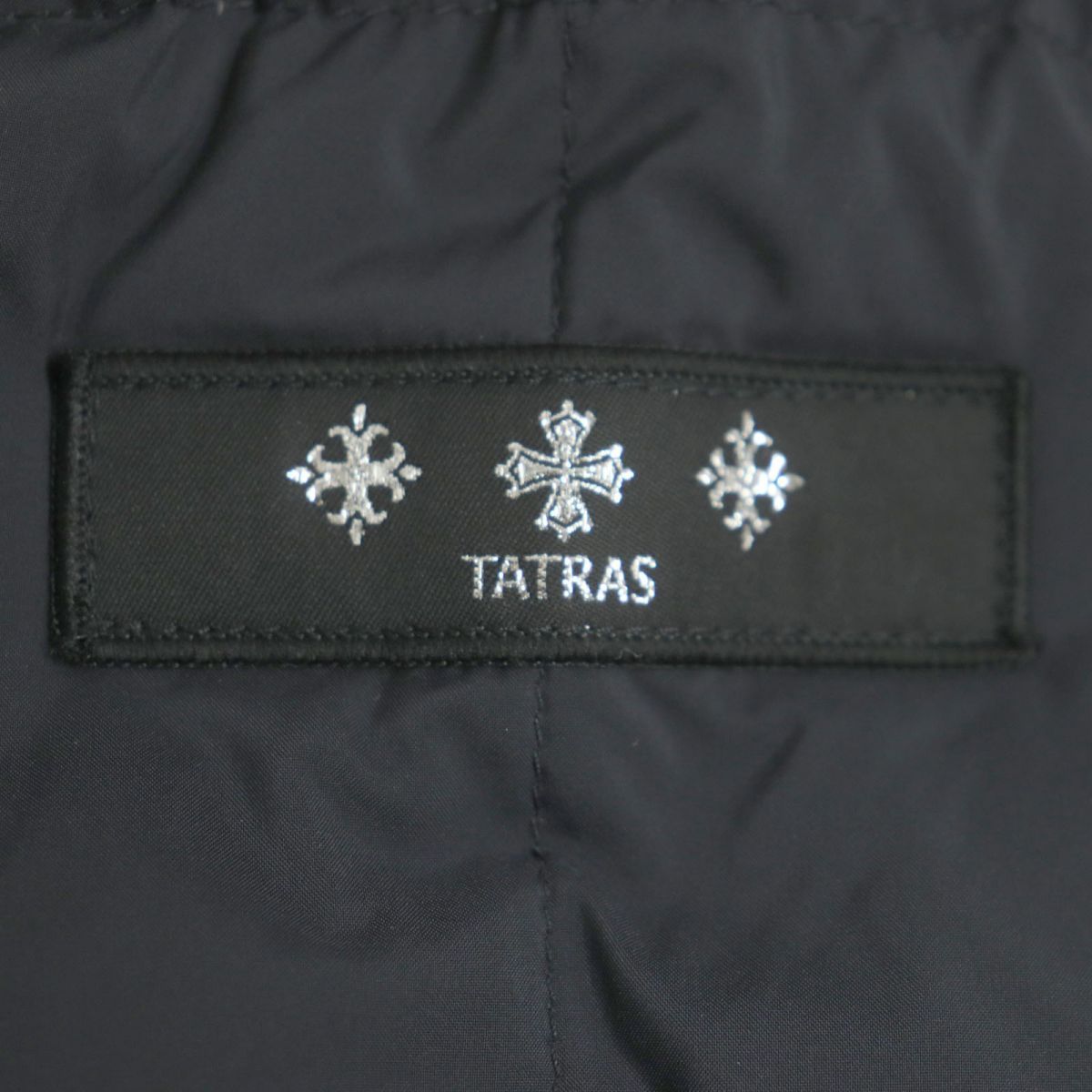 良品▽19AW TATRAS タトラス GESSO ジェッソ フード・ロゴワッペン付き