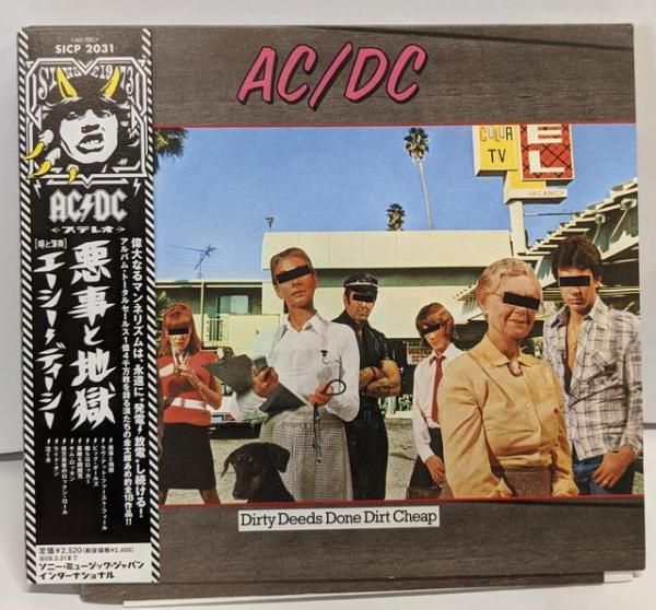 中古CD】悪事と地獄 AC/DC - メルカリ