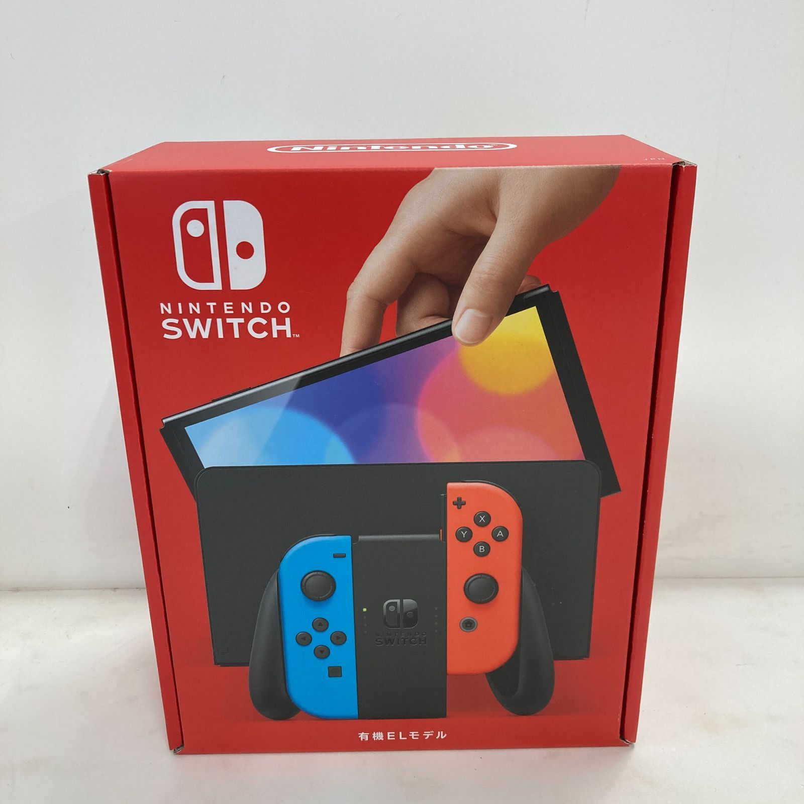02m2172 Nintendo Switch 有機ELモデル Joy-Con(L)/(R) ネオンブルー 