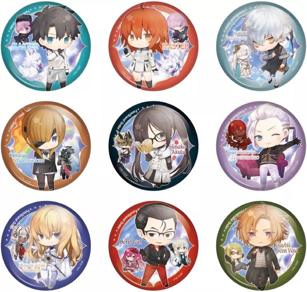 中古】バッジ・ピンズ(キャラクター) 岡崎契 「Collar×Malice スクエア
