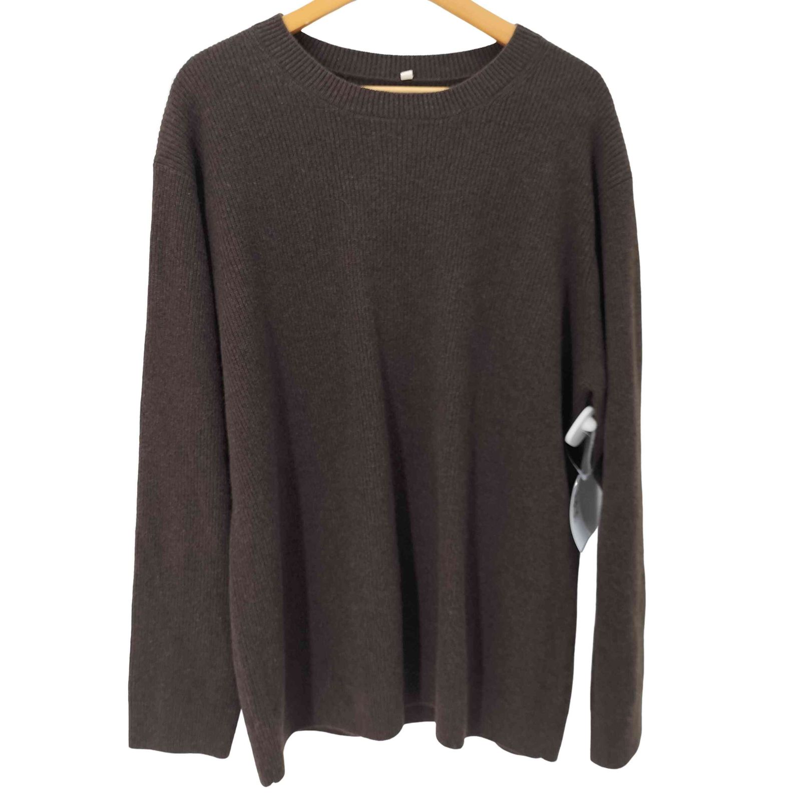 ムジラボ MUJI labo 自然のまんまの色 ヤククルーネックセーター