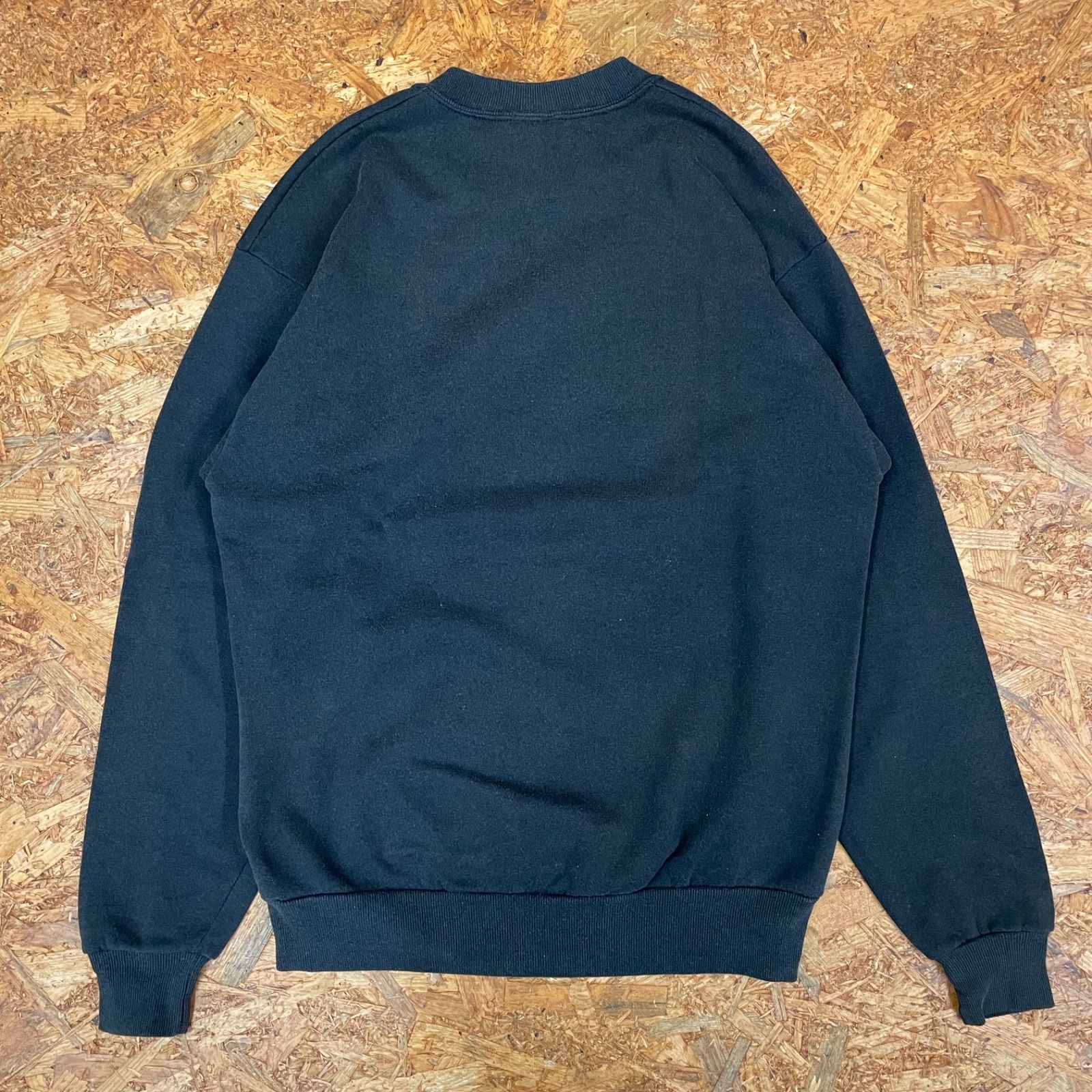 USA製 '80s JERZEES スヌーピー スウェット M ブラック