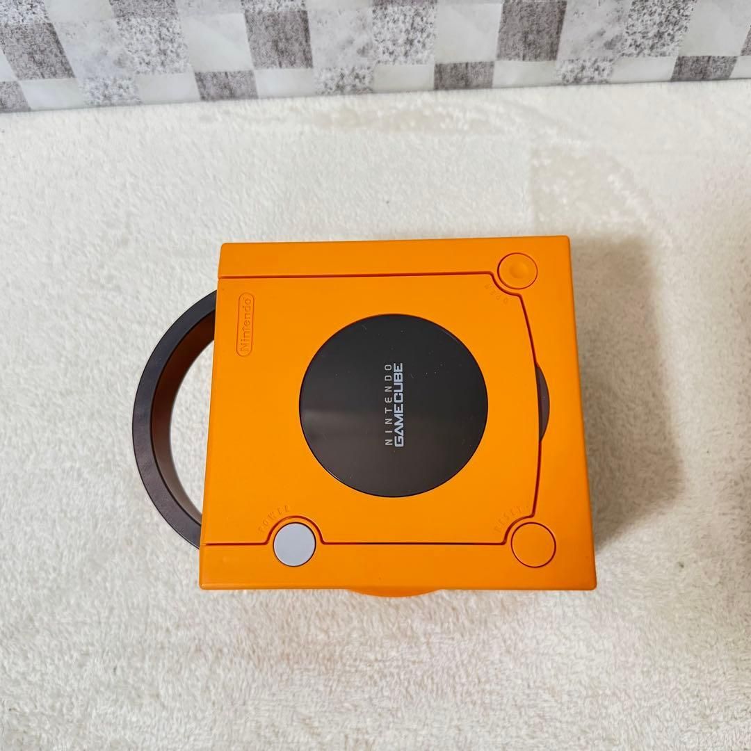 ほぼ新品】Nintendo game cube オレンジ/ゲームキューブ - メルカリ