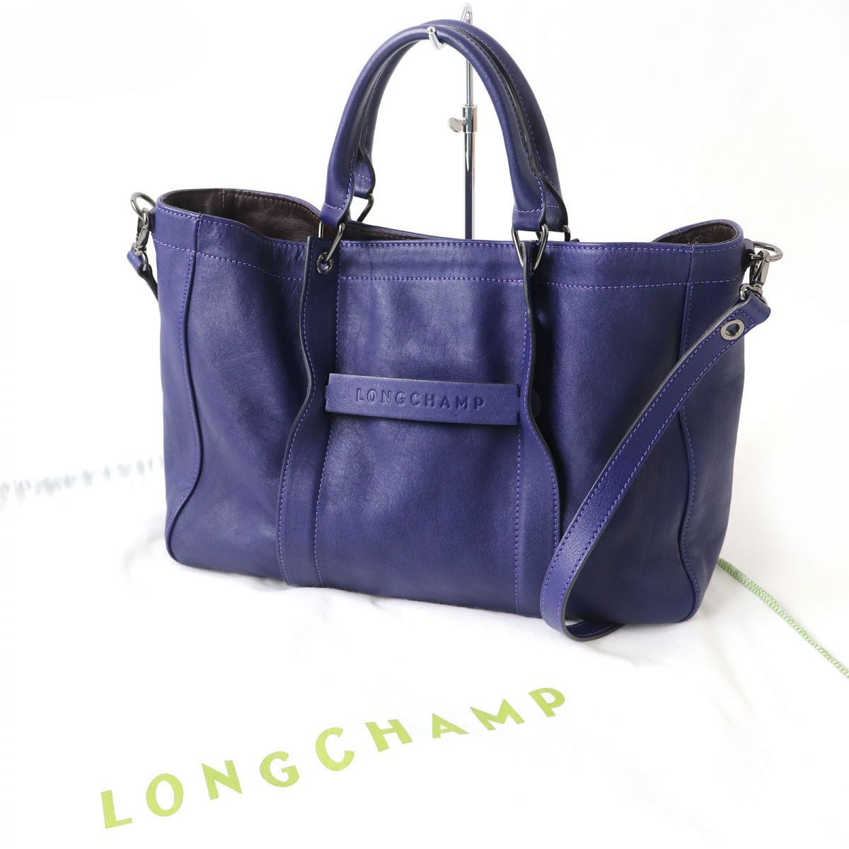 美品△定価147,400円 LONGCHAMP ロンシャン L1285770280 3DL トップ 