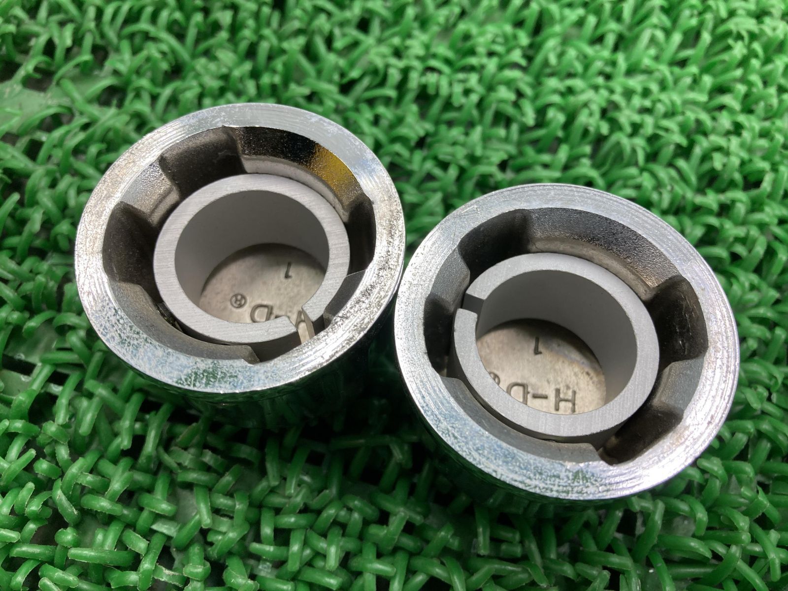 きーる バーエンド 43163-08 ハーレー 純正 中古 バイク 部品 スカル XL