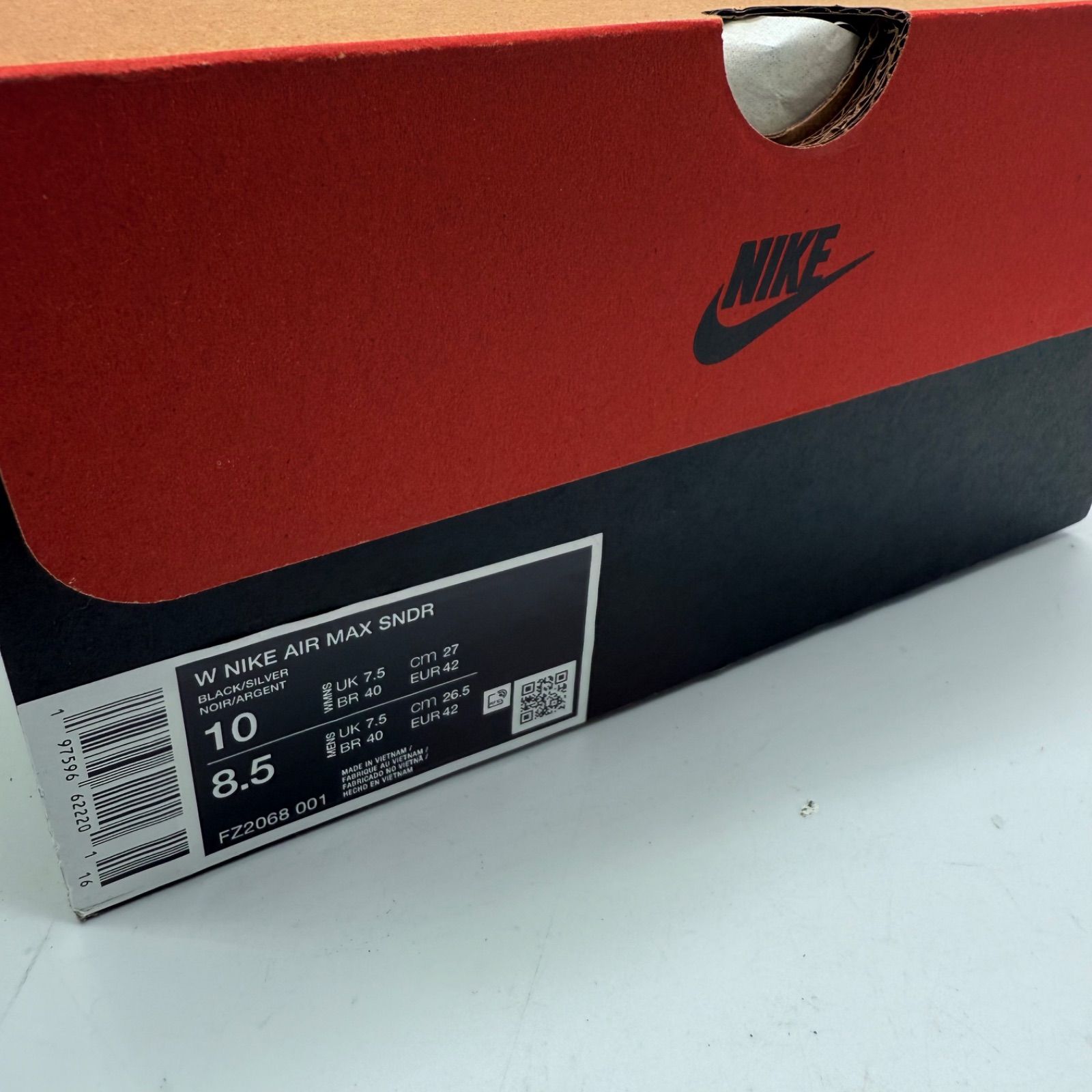 NIKE 2024 FZ2068-001 WMNS AIR MAX SNDR BLACK ナイキ エア