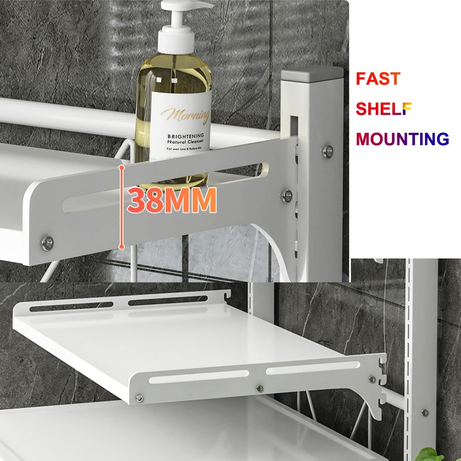 トイレの洗濯機の整理整頓のための調節