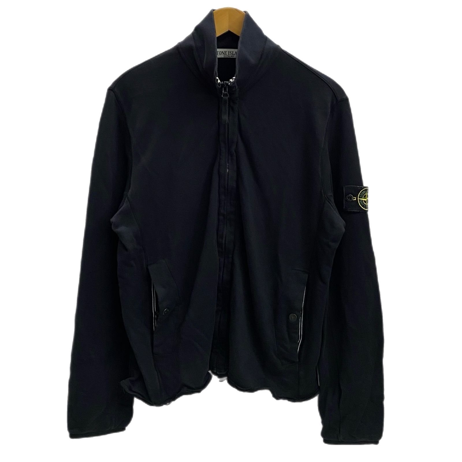 ストーンアイランド STONE ISLAND 長袖カットソー ブラック Lサイズ 