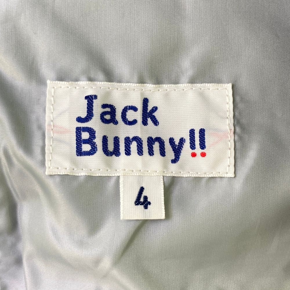 サイズ 4 JACK BUNNY ジャックバニー 裏起毛 中綿切替 ジップジャケット グレー系 240101481830 ゴルフウェア メンズ ストスト WHITEMONARCHHOTEL_COM