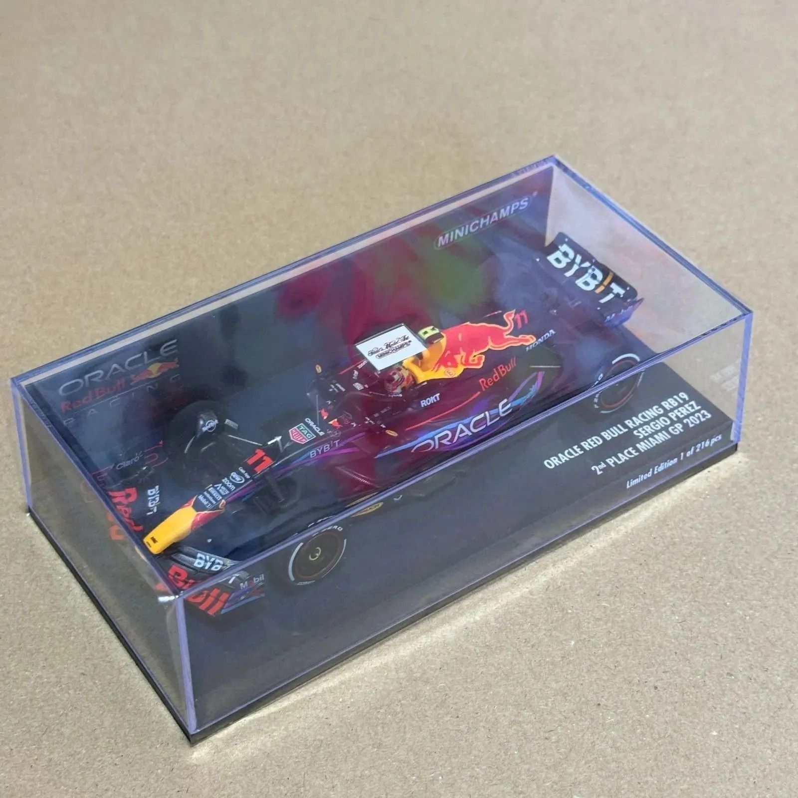 ミニチャンプス 1|43 オラクル レッド ブル レーシング RB19 セルジオ･ペレス マイアミ 2025 2位 417230511 MINICHAMPS PMA Oracle Red Bull Racing Sergio Perez Miami GP