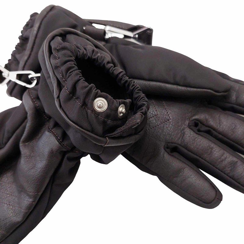 ボッテガヴェネタ BOTTEGA VENETA 美品 21AW 674021 V1A20 手袋