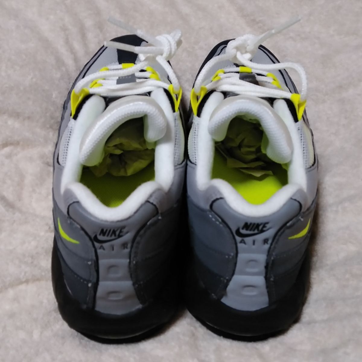 NIKE AIR MAX 95 OG NEON YELLOW（27cm）US 9 - メルカリ