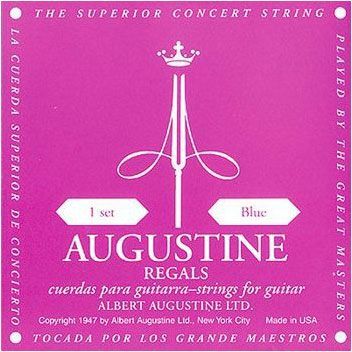 AUGUSTINE REGAL BLUE セット オーガスチン クラシックギター弦 リーガルブルー - メルカリ