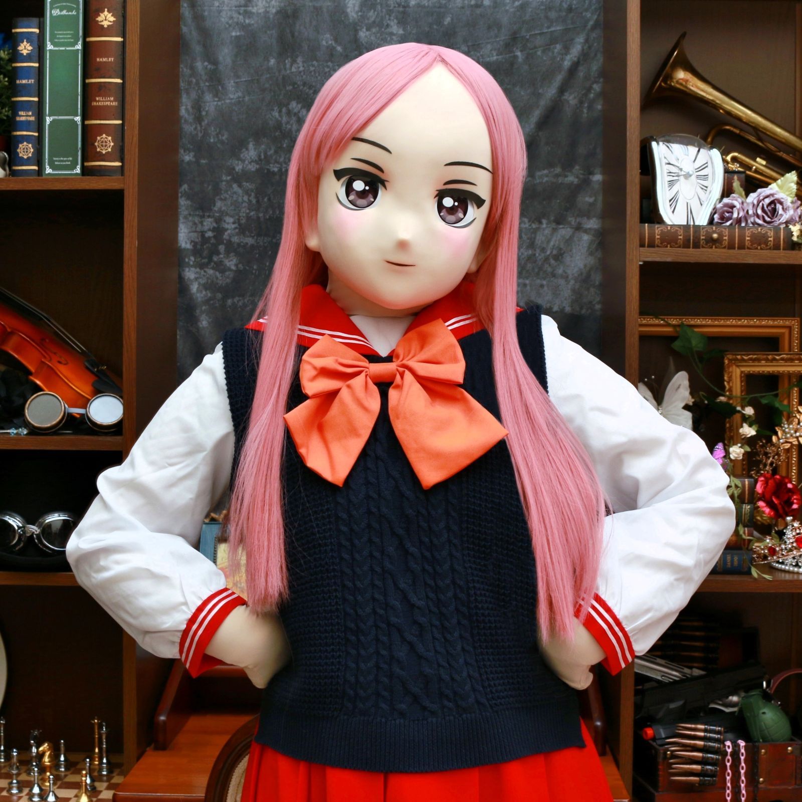 KAWAII EX-83 コスプレマスク アニメマスク 変身 仮装 着ぐるみ