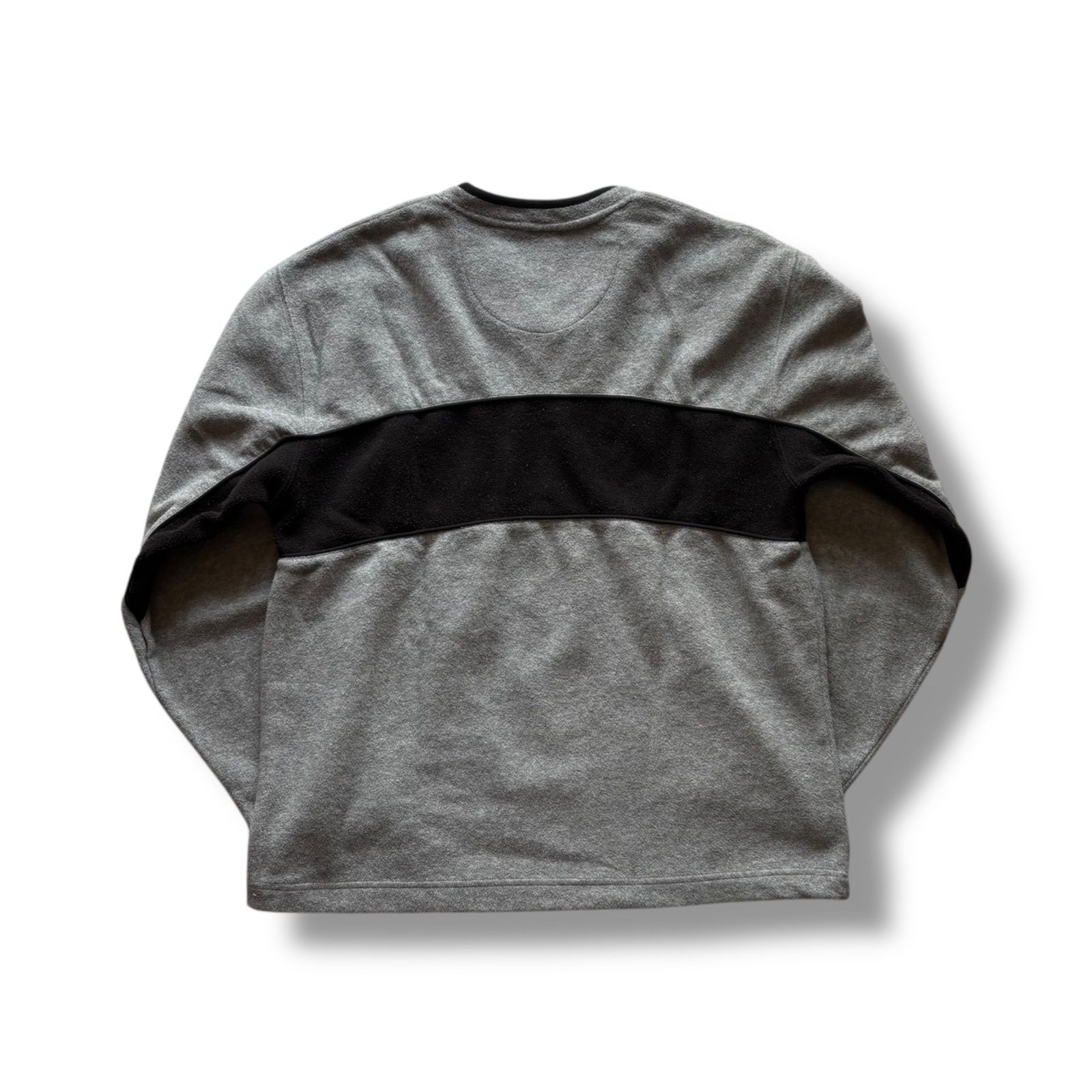 90-00s GAP V-Neck Design Fleece Shirt ギャップ Vネックデザイン 