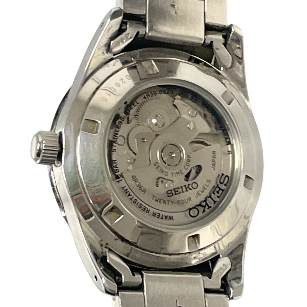 SEIKO セイコー 4R36-05Z0 メカニカル デイデイト 裏スケルトン