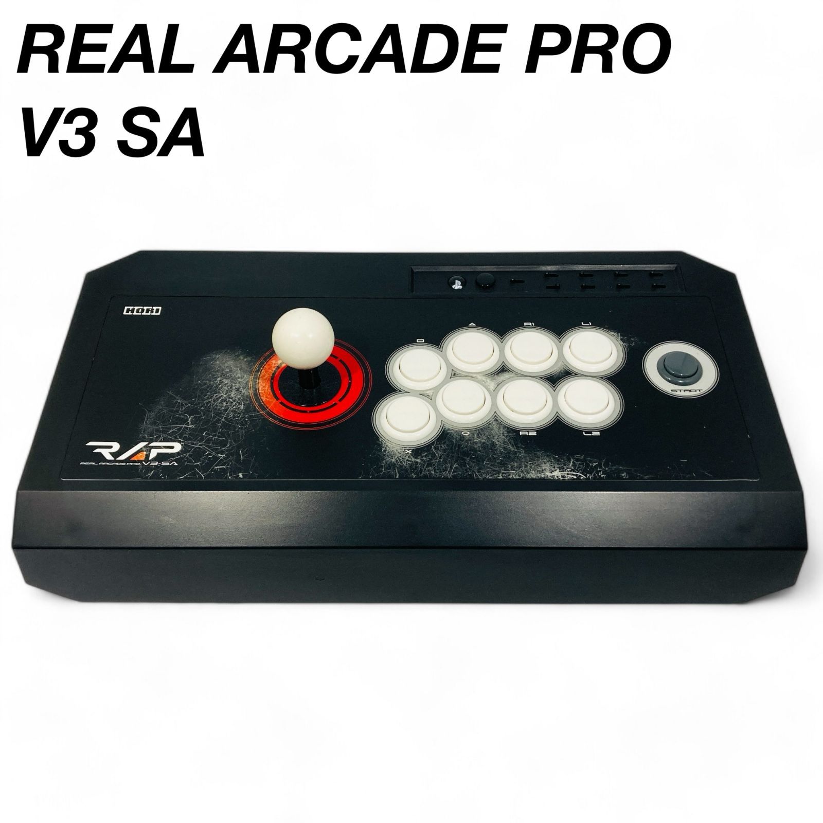 動作確認済み HORI REAL ARCADE PRO V3 SA リアルアーケードプロ アケコン PC PS3 RAP 三和 SANWA  D09052 - メルカリ