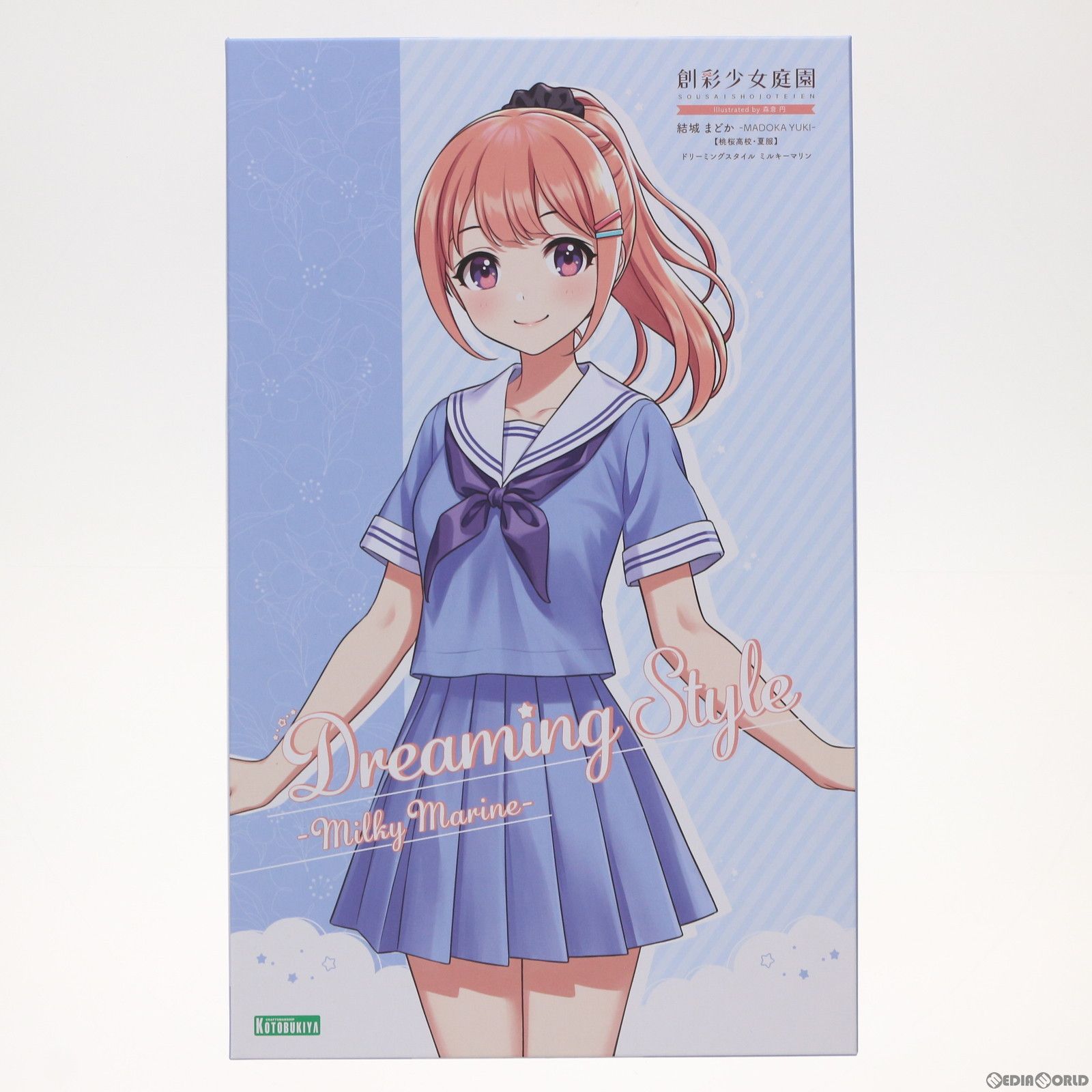 コトブキヤショップ限定 創彩少女庭園 1/10 結城まどか(ゆうきまどか) 桃桜高校・夏服 ドリーミングスタイル ミルキーマリン プラモデル(JK022) コトブキヤ