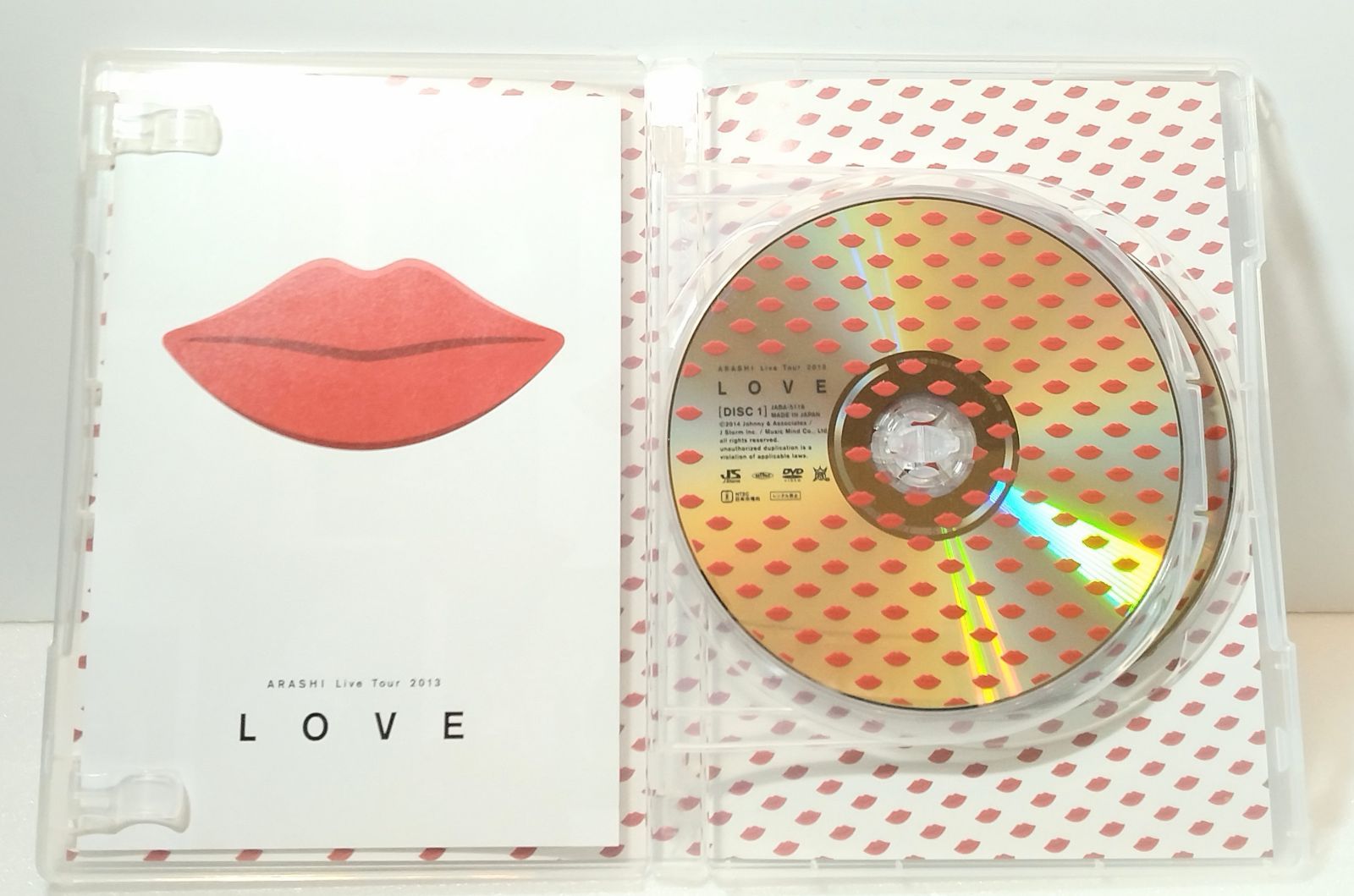2枚組DVD 】嵐 ARASHI Live Tour 2013 LOVE 通常版 - メルカリ
