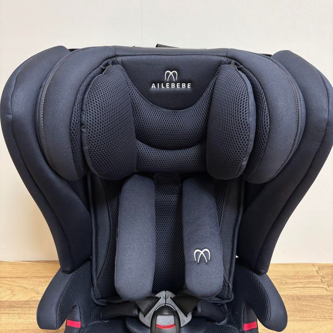 極美品】エールべべ パパット グランス ISOFIX ジュニアシート