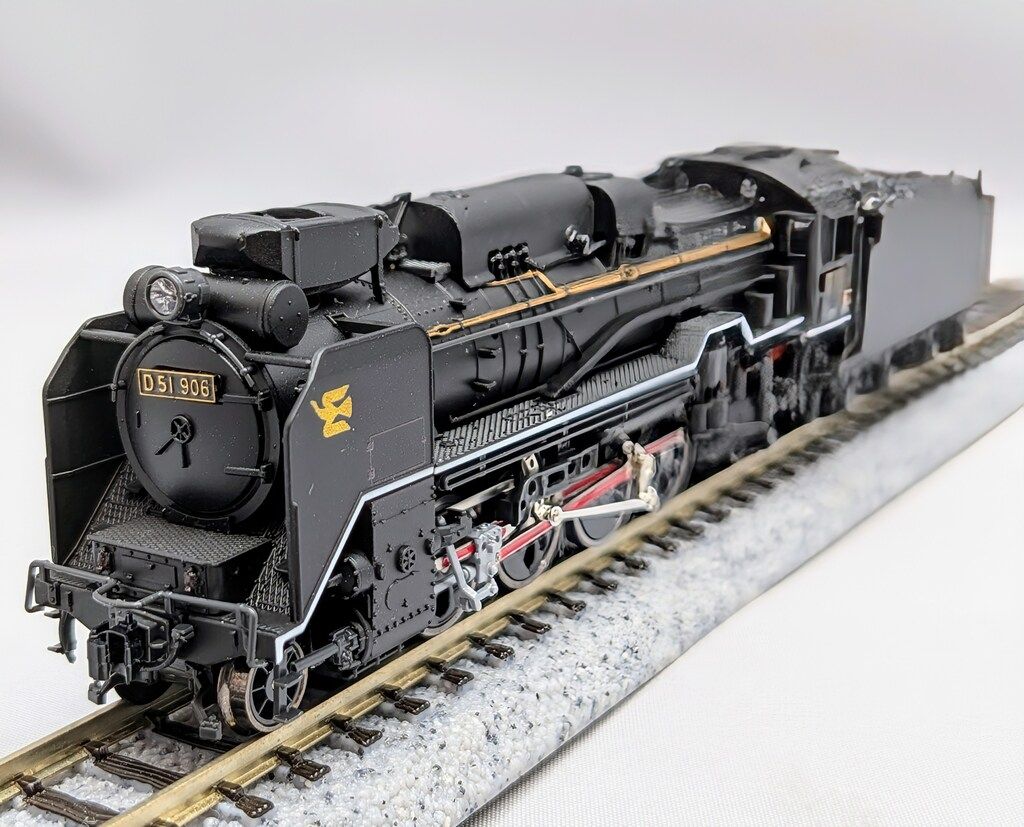 関水金属 KATO 京都駅店特製品 蒸気機関車 D51形906号機 ピースマーク 奈良運転所 KKB00210