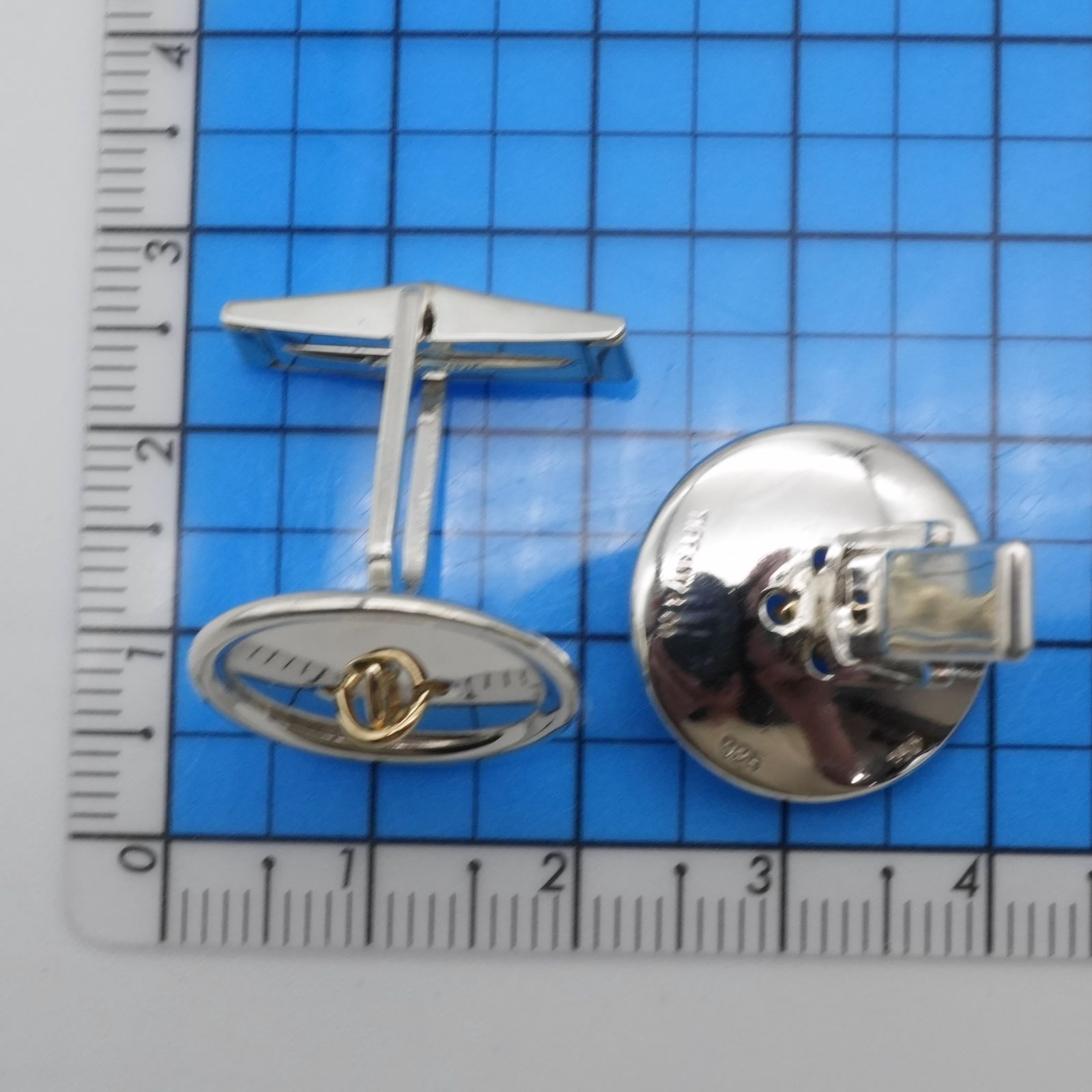 ティファニー K18 コンビ カフスボタン/カフリンクス 楽天市場】ティファニー カフス コンビ シルバー925 ツイスト