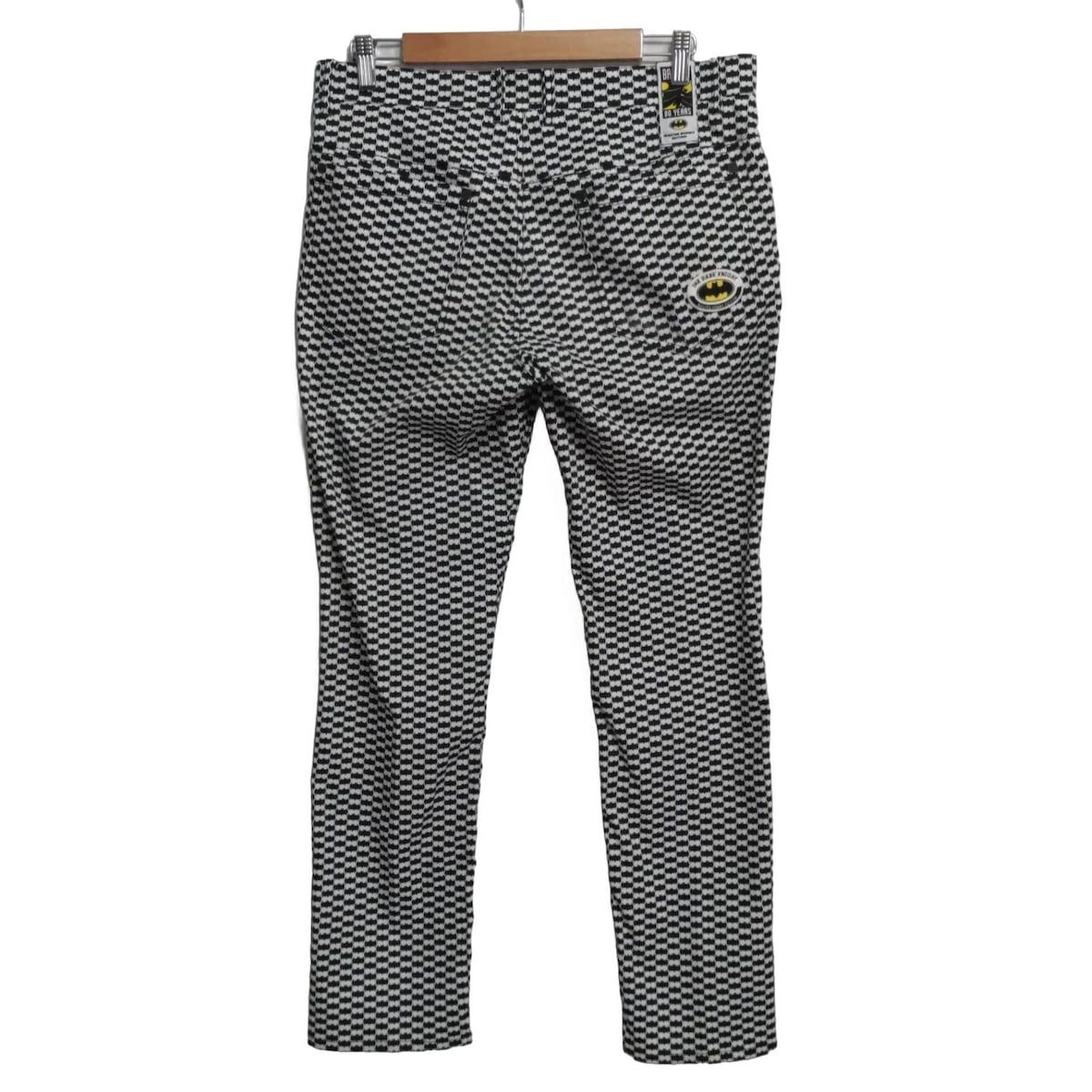 MASTER BUNNY EDITION マスターバニーエディション パンツ サイズ5 XL メンズ - 黒×白 フルレングス|BATMAN