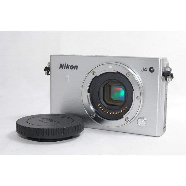 Nikon ミラーレス一眼 Nikon1 J4 シルバー レンズ付き ニコン Nikon 1