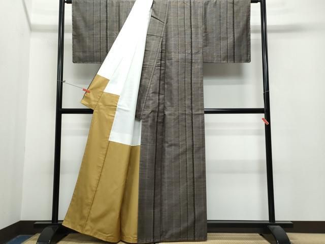 ☆平和島様☆専用出品商品です！ 平和屋着物○本場大島紬 9マルキ 泥染め 吉祥文 正絹 逸品 未使用