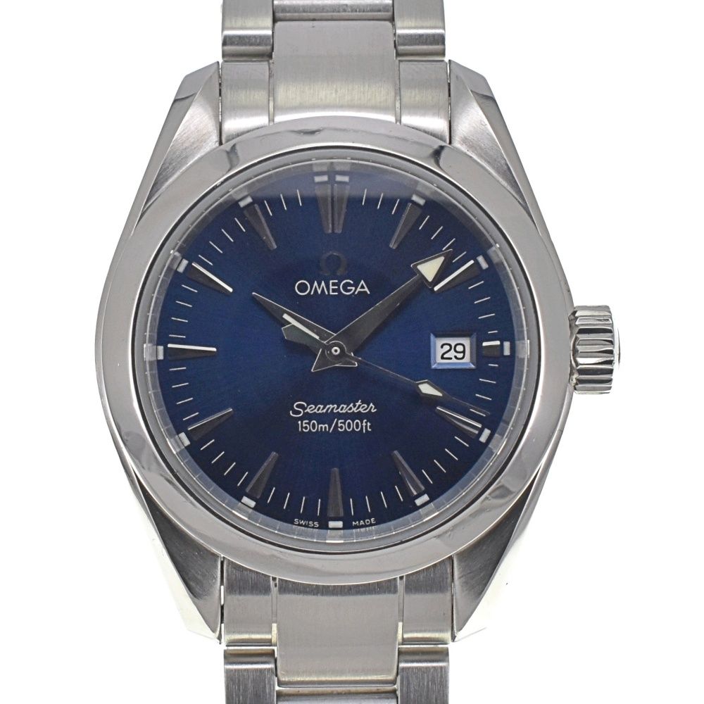 オメガ OMEGA 2577.80 シーマスター アクアテラ 150m デイト クォーツ 