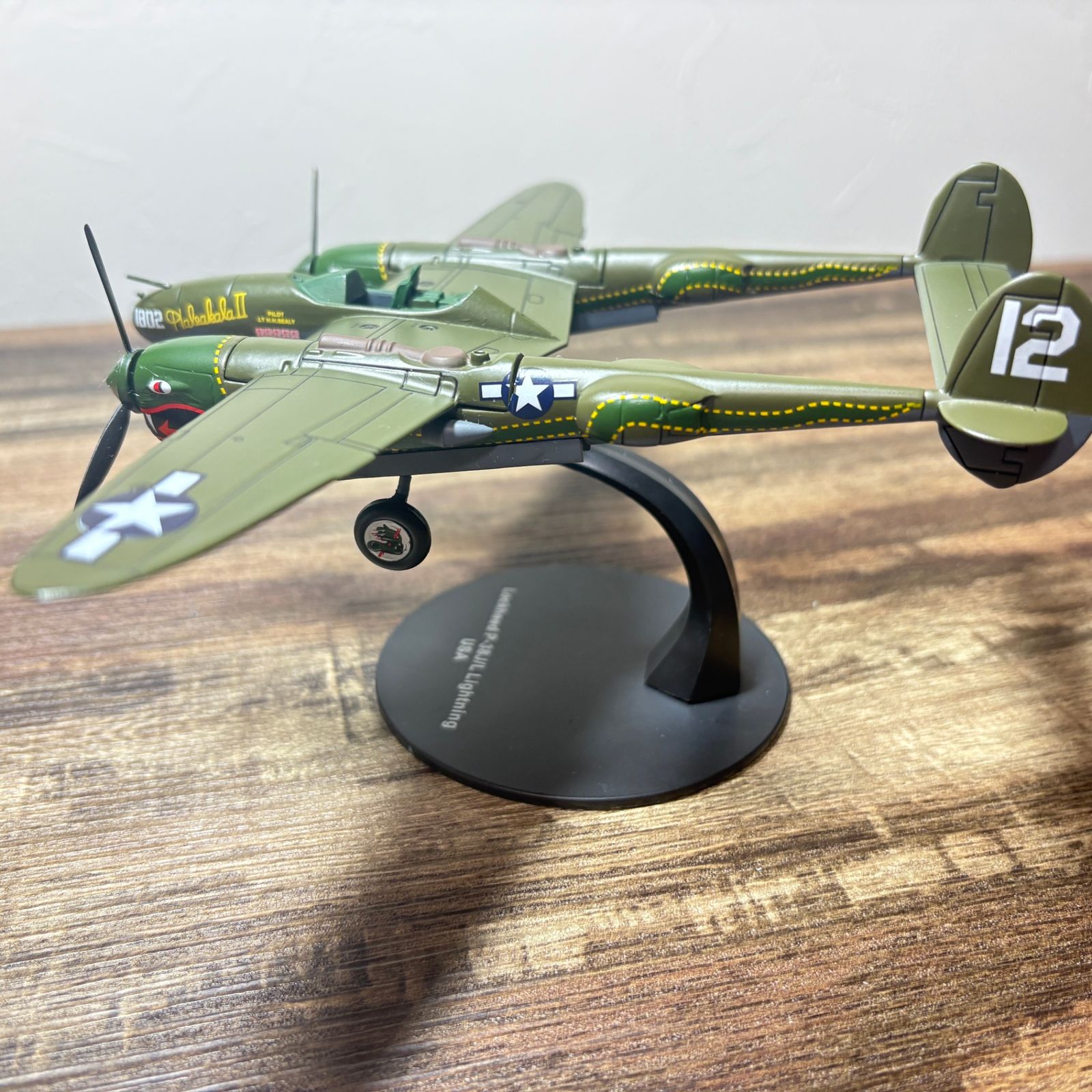 米陸軍6機　P38と39.40.47.51は2機　傑作機コレクション 1/72 現状品】 第二次世界大戦傑作機コレクション 1/72 ロッキード P