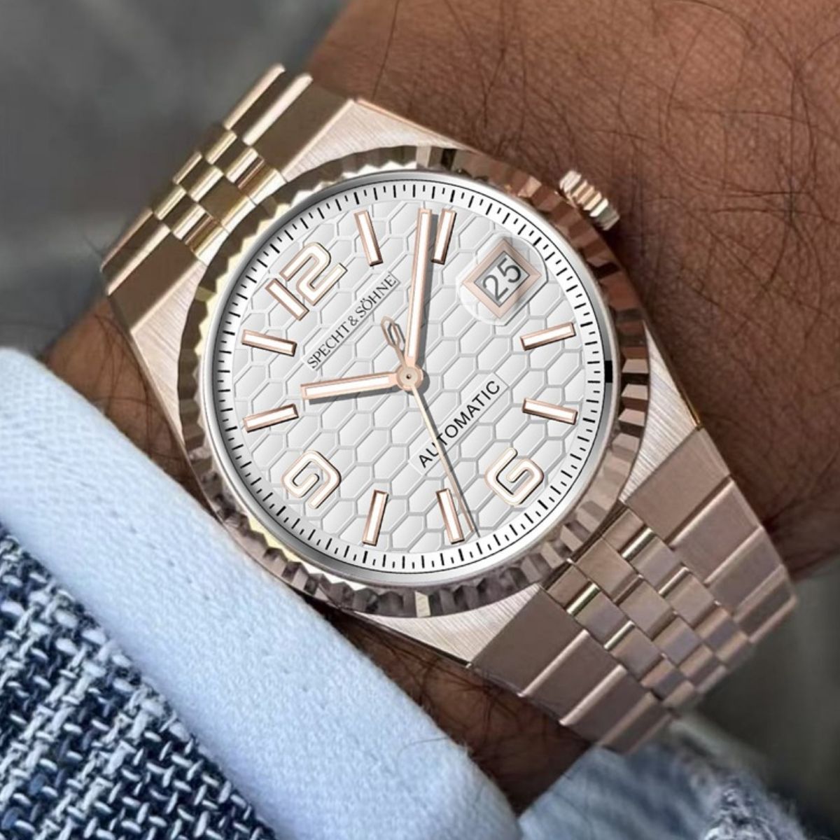 機械式腕時計 メンズ 40代 50代 オマージュウォッチ 自動巻き ミヨタ