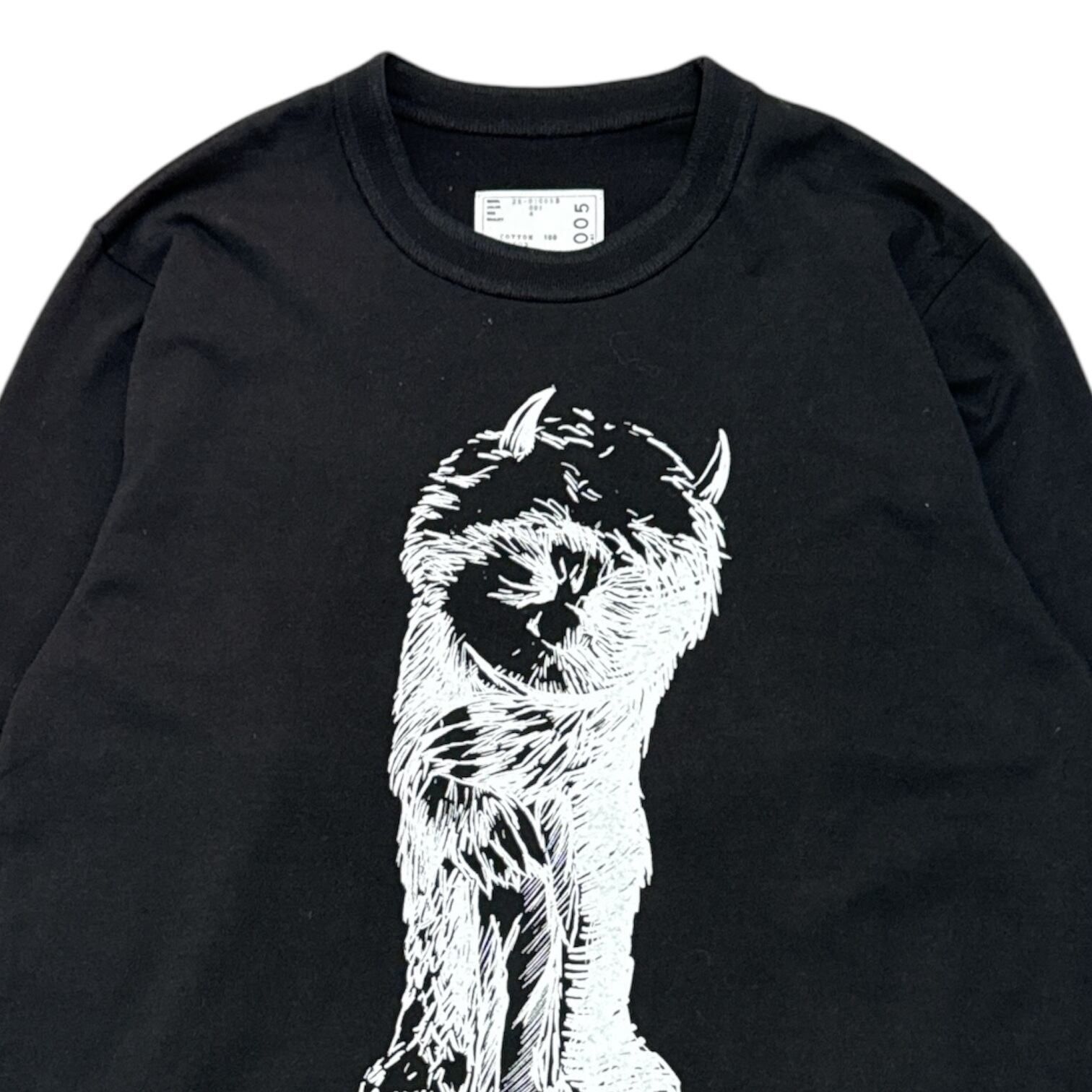 sacai 25AW x Where the Wild Things Are Print LSV T-Shirts - メルカリ