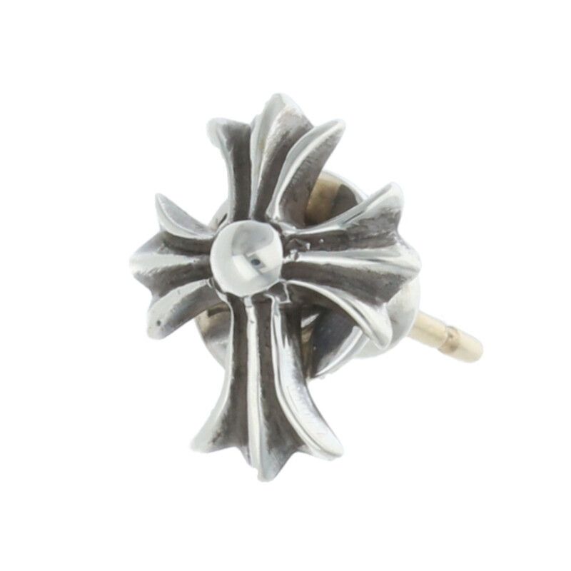 クロムハーツ No2 CH CRS/CHクロススタッド シルバーピアス メンズ 【5