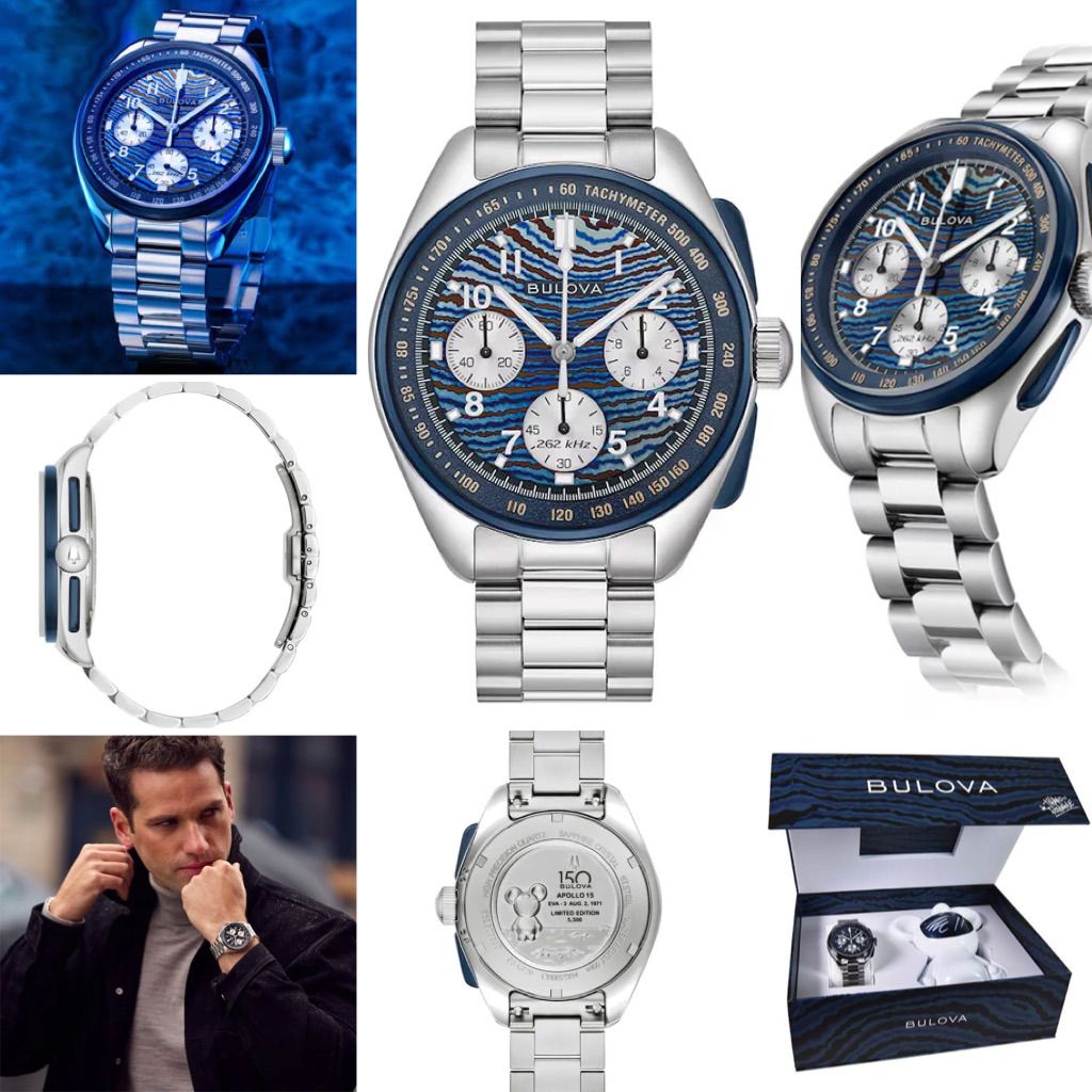 激 150周年記念モデル 世界 5000本 ブローバ BULOVA Lunar Pilot 98A329