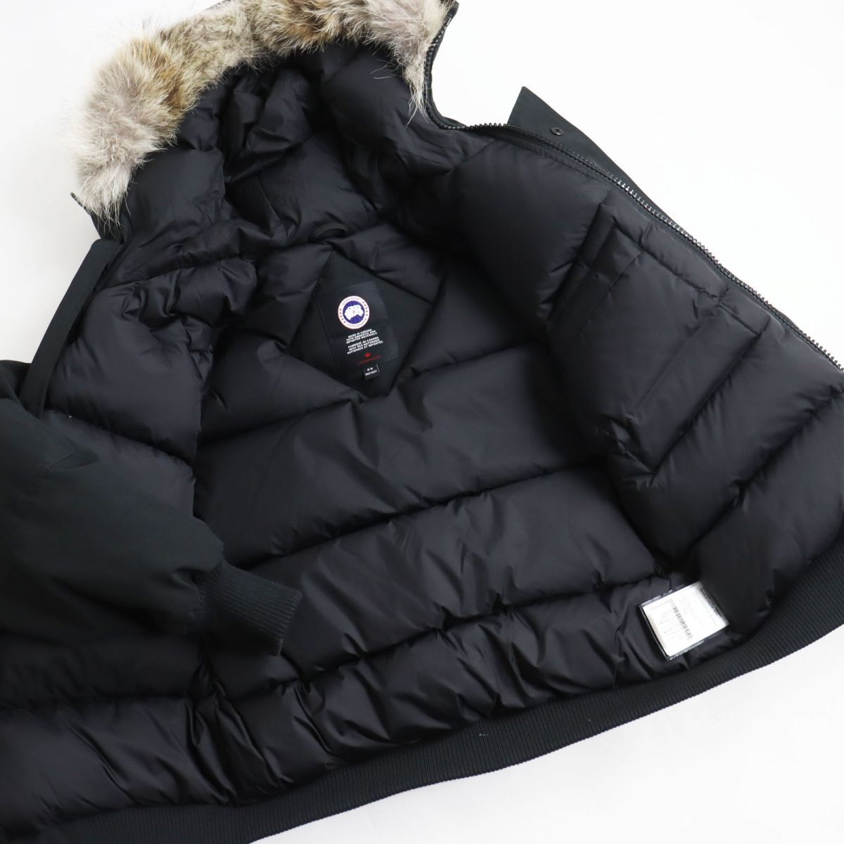美品○カナダグース 7999MT CHILLIWACK ファー/ロゴワッペン付 