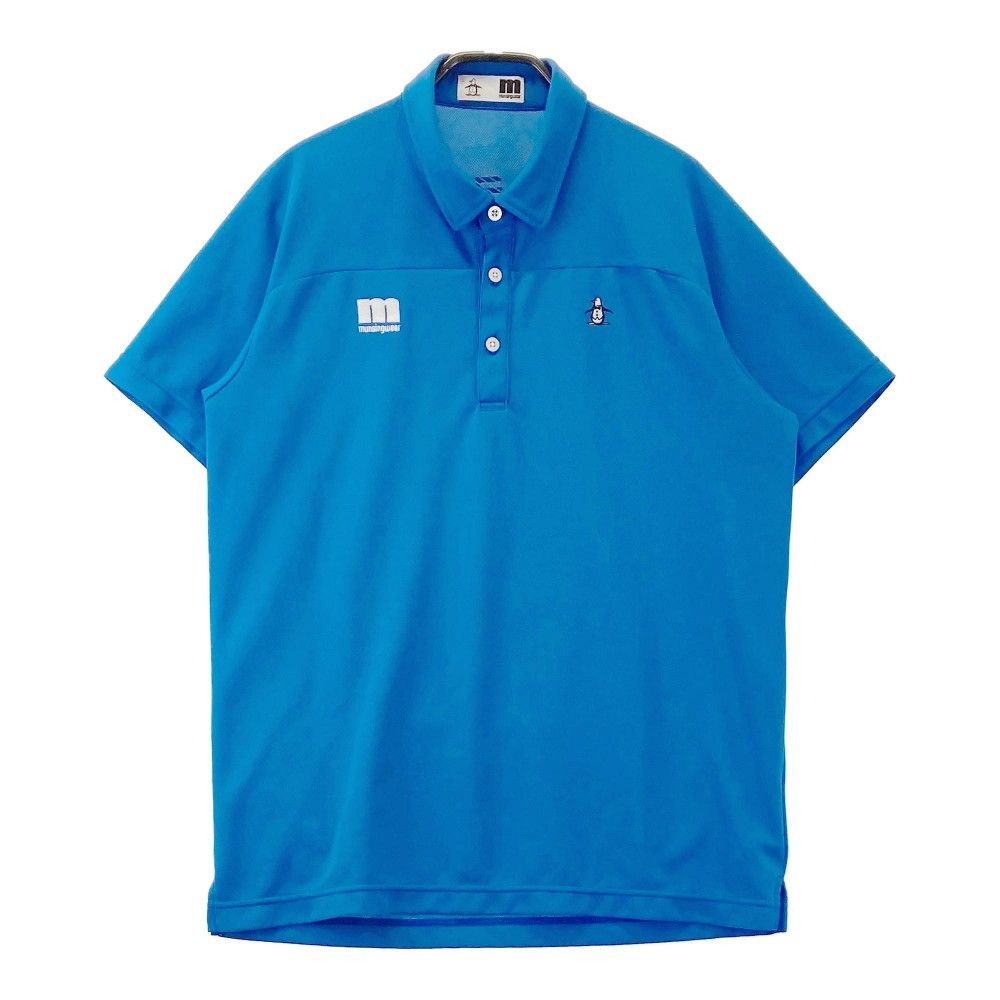 Munsingwear マンシングウェア スター 星 総柄 ストレッチパンツ Munsingwear マンシングウェア 半袖ポロシャツ ロゴ 星 スター L