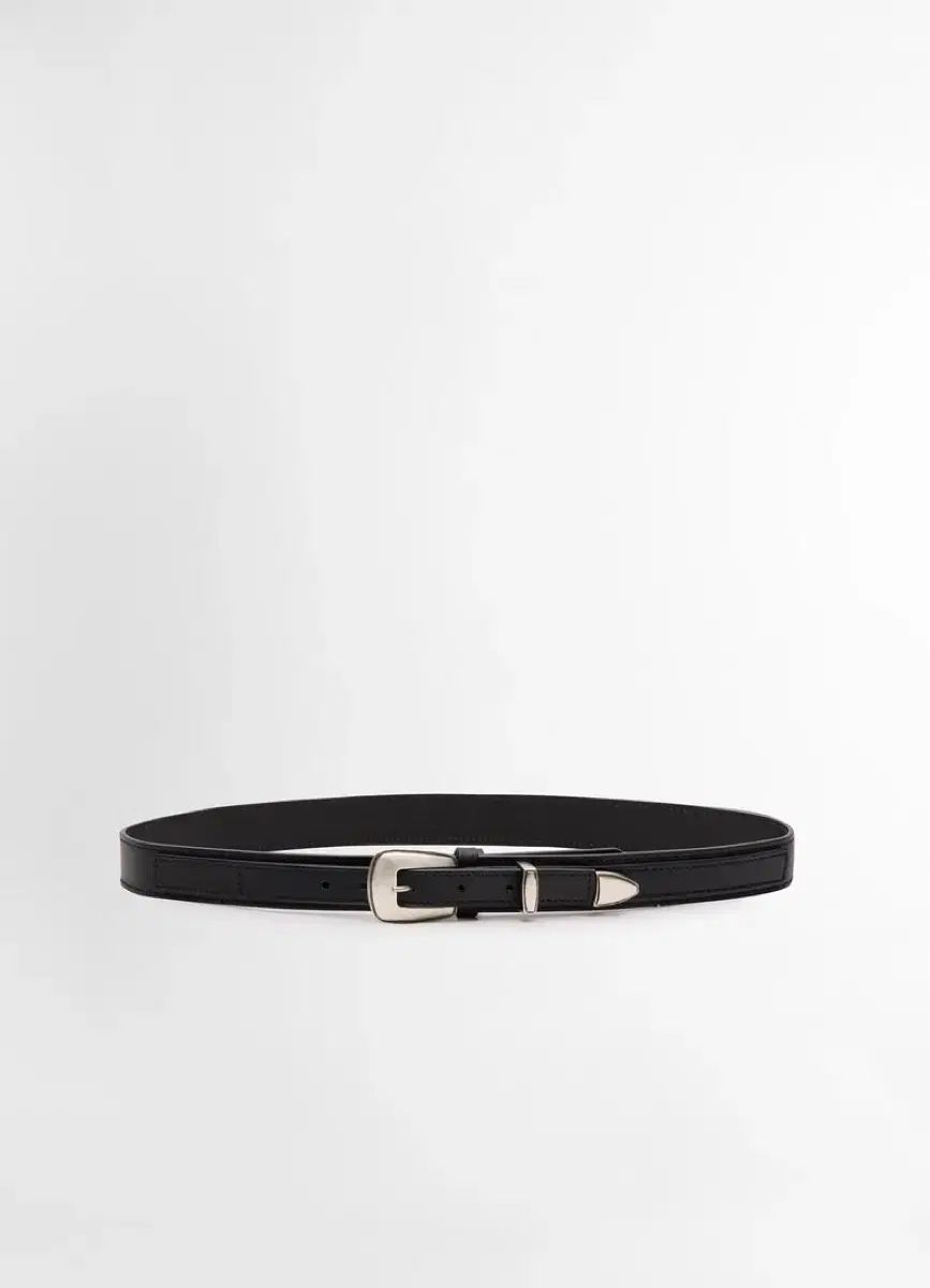 LEMAIRE ルメール ウェスタン ベルト ブラック 85