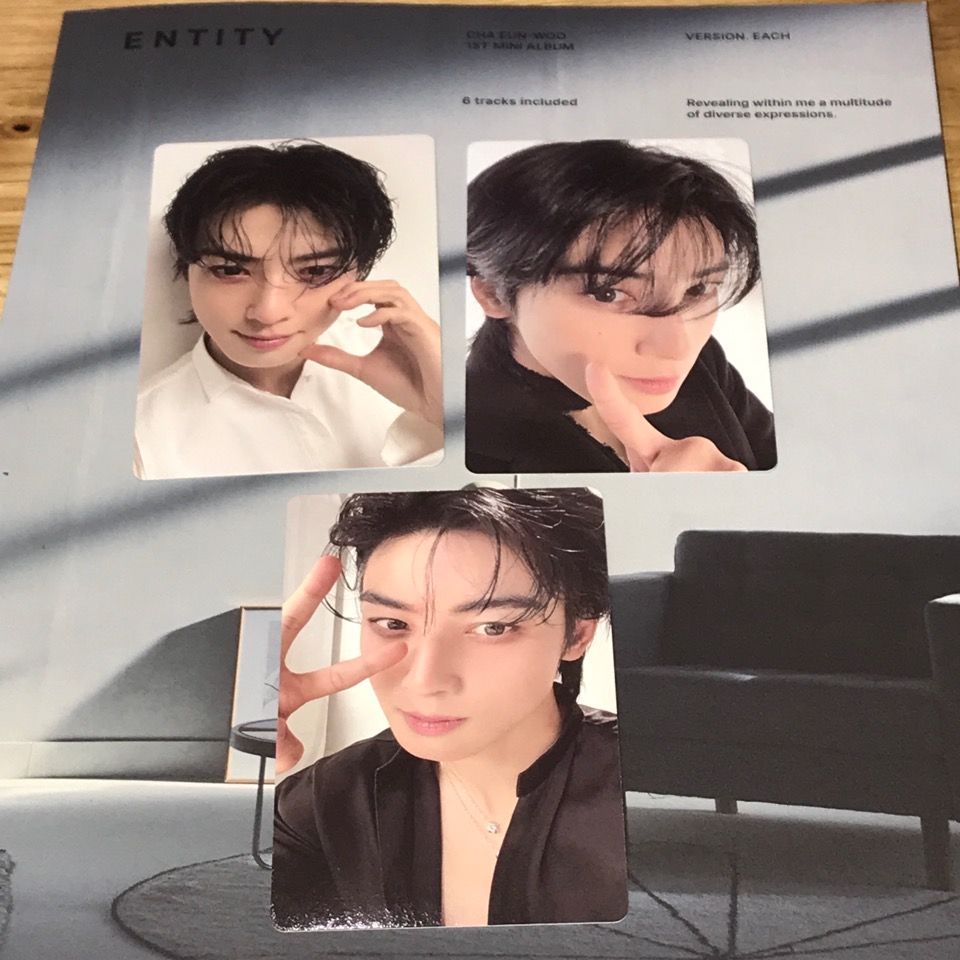 チャ・ウヌ 直筆サイン「ENTITY」EACH ver. チャ・ウヌ 直筆サイン「ENTITY」EACH ver. - メルカリ