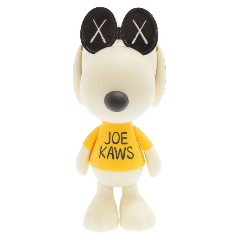 MEDICOM TOY - MEDICOM TOY メディコムトイ ×KAWS Original Fake SNOOPY JOE カウズ オリジナルフェイク スヌーピー ジョー フィギュア 人形 イエロー/ホワイト tgotart_o-154